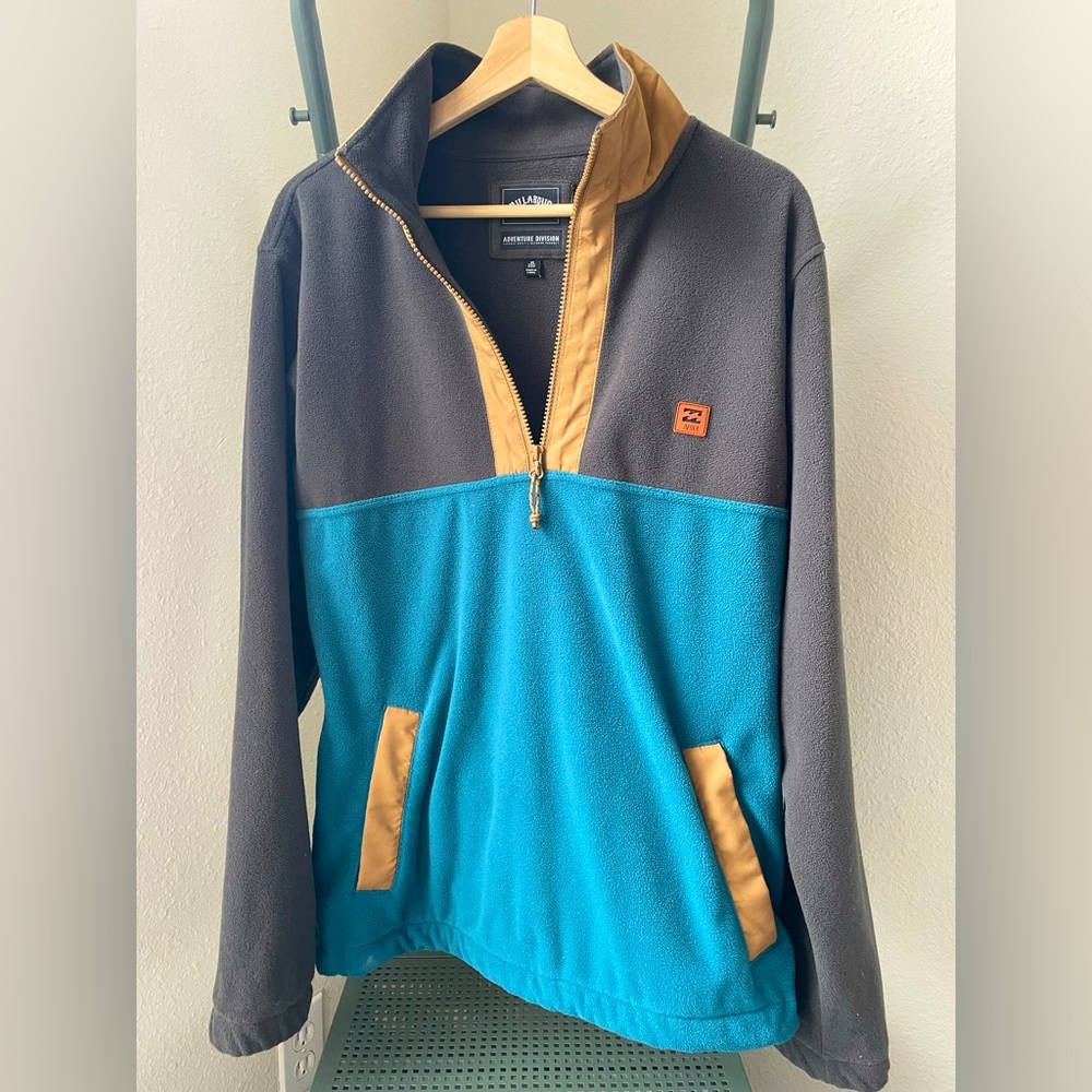 Billabong Men’s Half-Zip Mock Neck Fleece